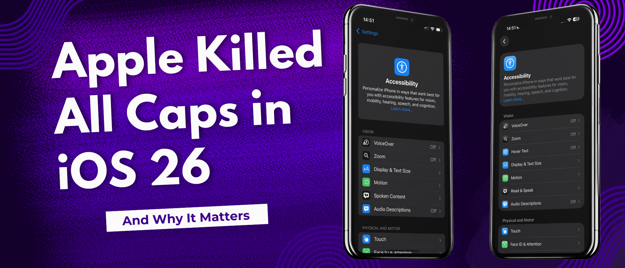 Apple's Tiny Typography Change in iOS 26 That Nobody's Talking About
