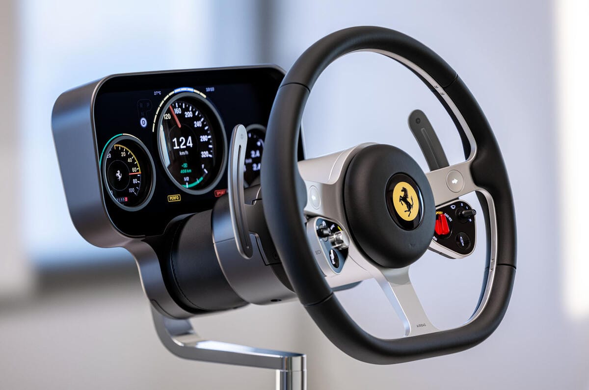 Ferrari Luce: Jony Ive designs the interior of Ferrari's first EV