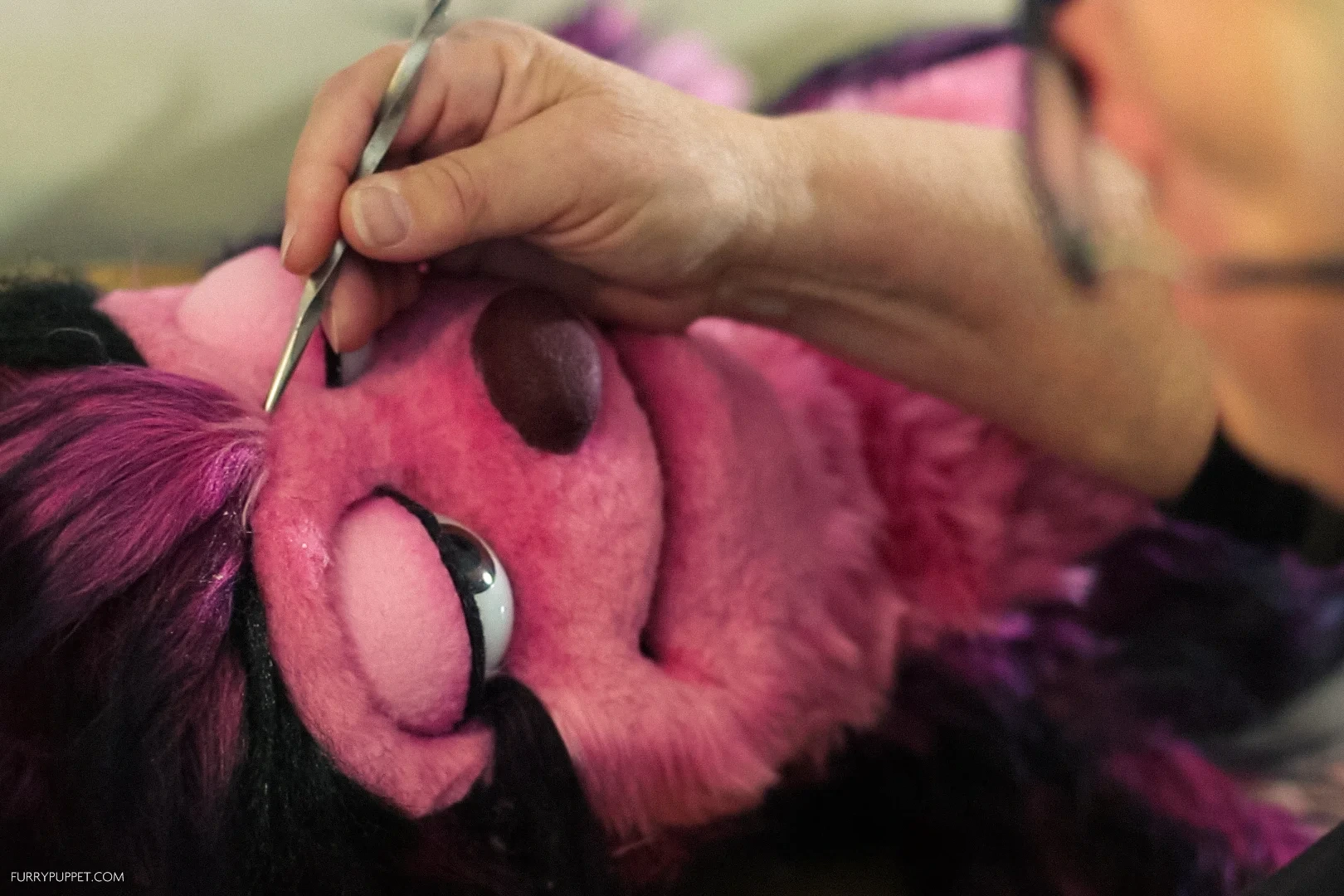 Furry Puppet Studio: character design, not a police sketch