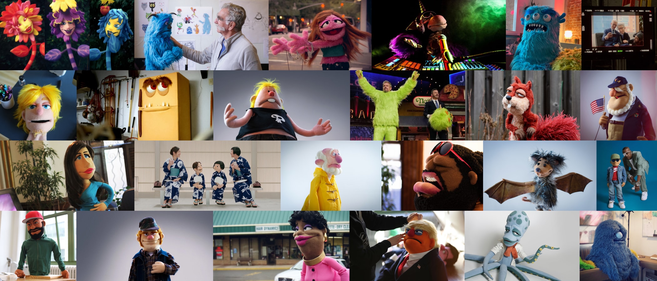 Furry Puppet Studio: character design, not a police sketch