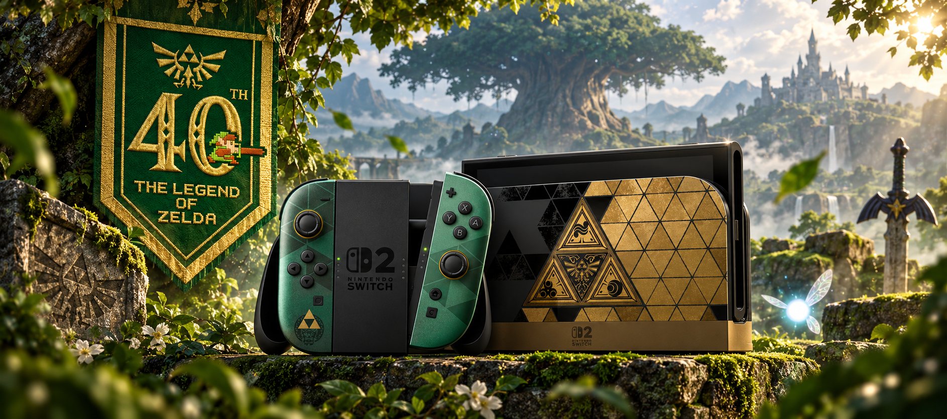 Zelda turns 40, and Nintendo designs the whole occasion